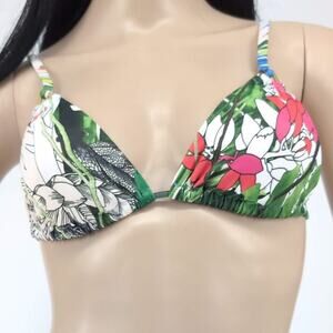 Swiminista x Christian Lacroix Sexy Bikini Top Jardin Exo'Chic - Size XS - NWT